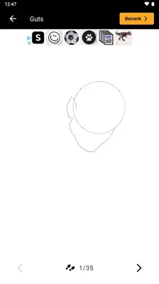 How to Draw Anime android App screenshot 0