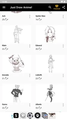 How to Draw Anime android App screenshot 3