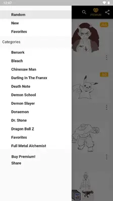 How to Draw Anime android App screenshot 6